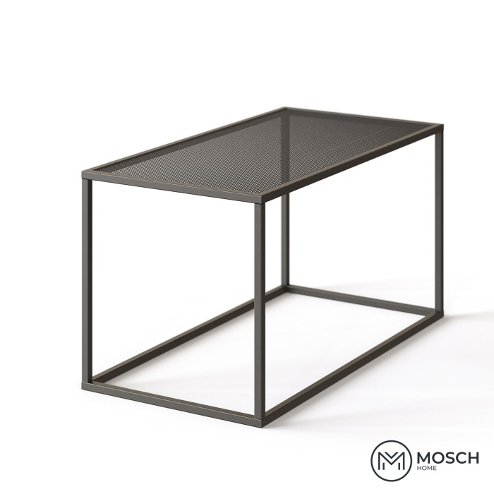 Măsuță de cafea dreptunghiulară din metal 12864 | 382x745x400 mm [4]