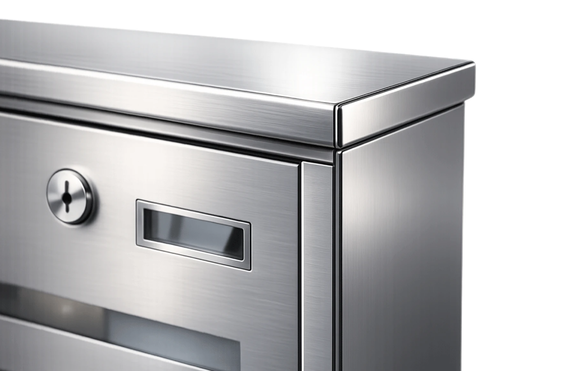 Cutie postala Inox, Design Modern, Calitate Premium [6]