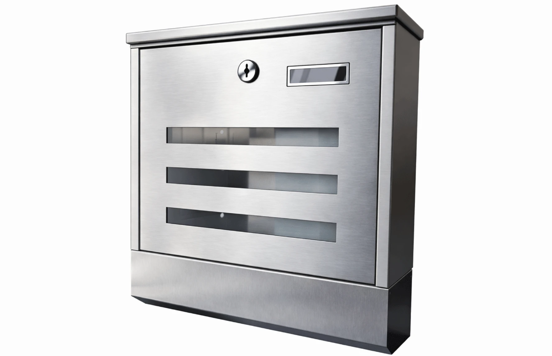 Cutie postala Inox, Design Modern, Calitate Premium [5]