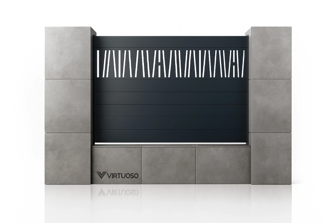 Poseidon Aluminum Fence Panel [5]