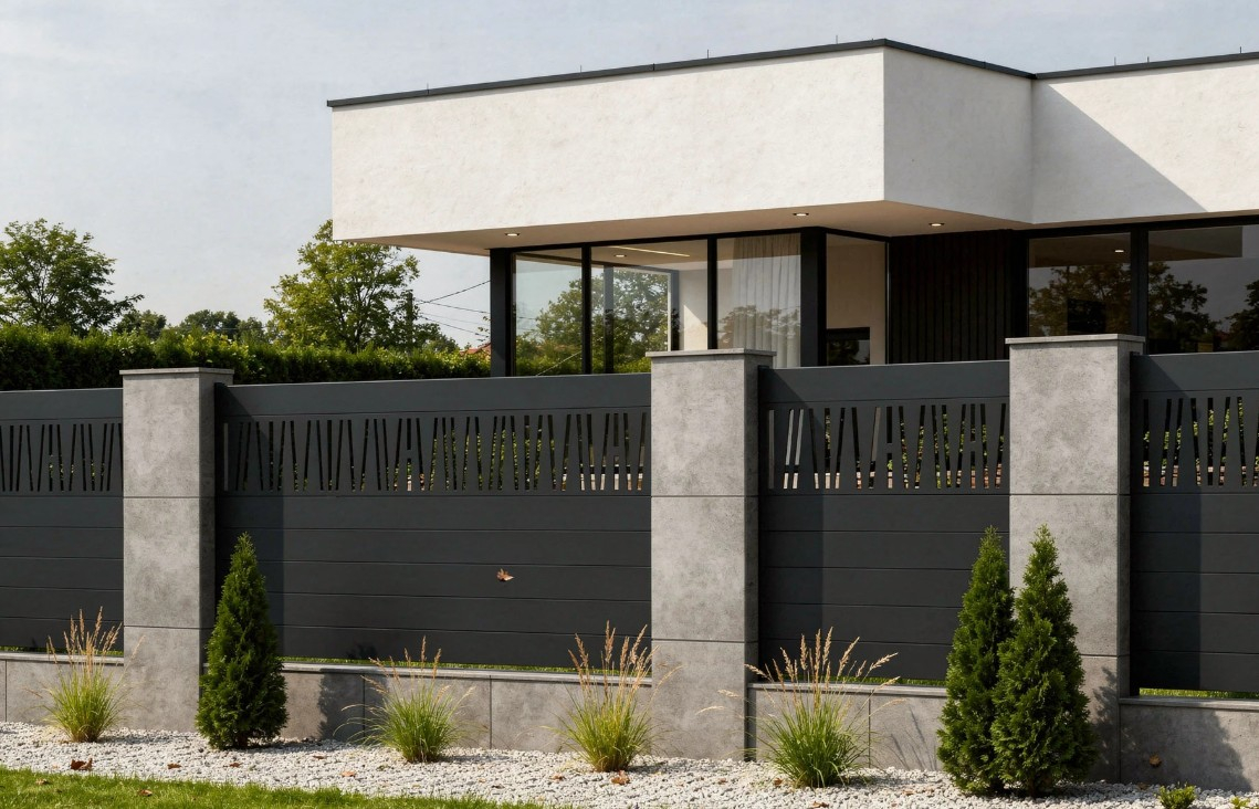 Poseidon Aluminum Fence Panel [4]