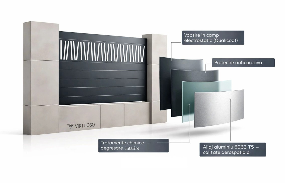 Poseidon Aluminum Fence Panel [9]