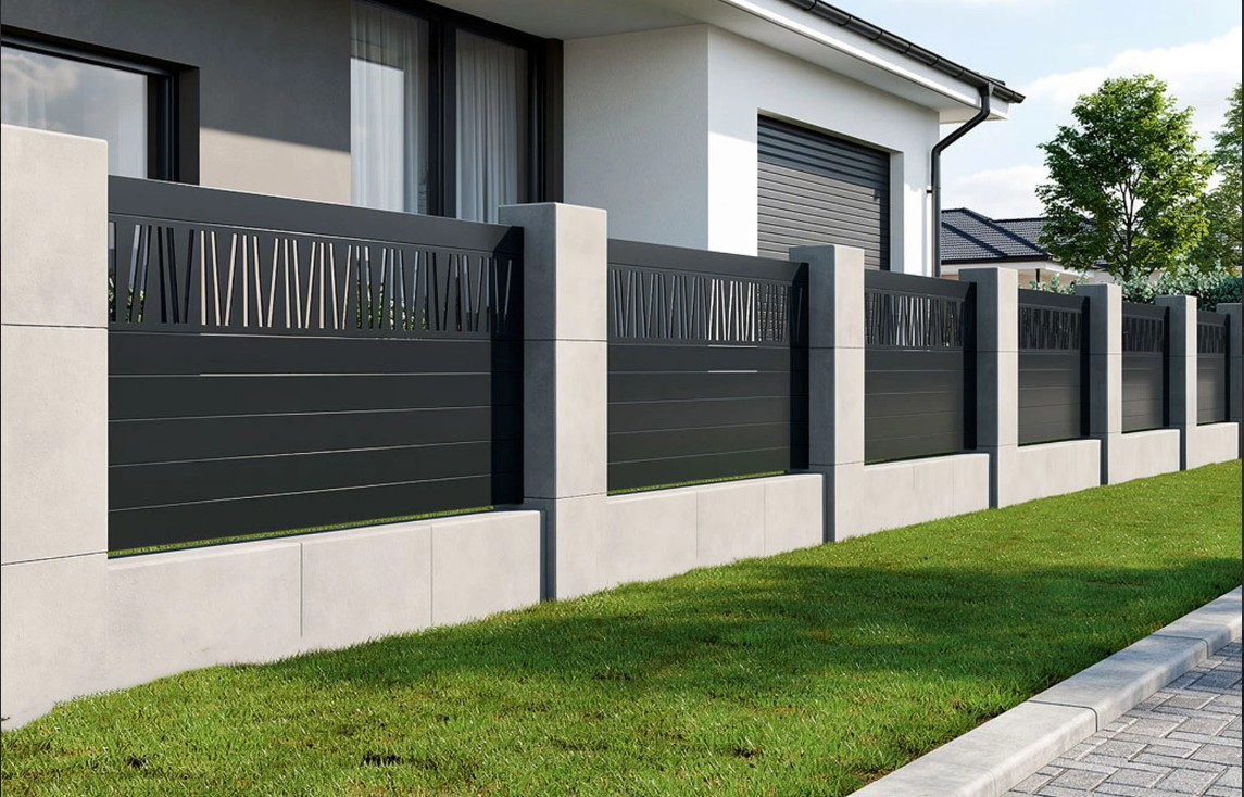 Poseidon Aluminum Fence Panel [3]