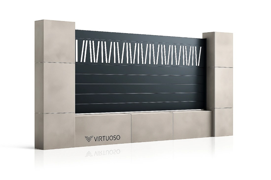 Poseidon Aluminum Fence Panel [2]
