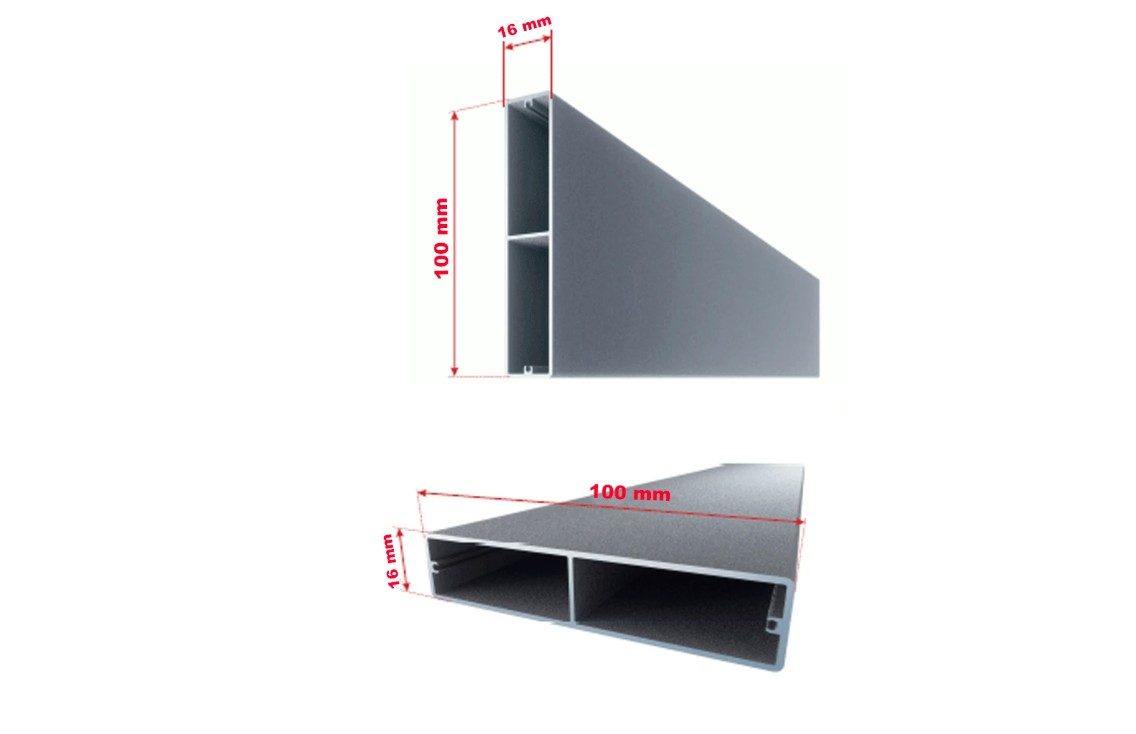 Gard metalic din aluminiu, model Taurus [7]