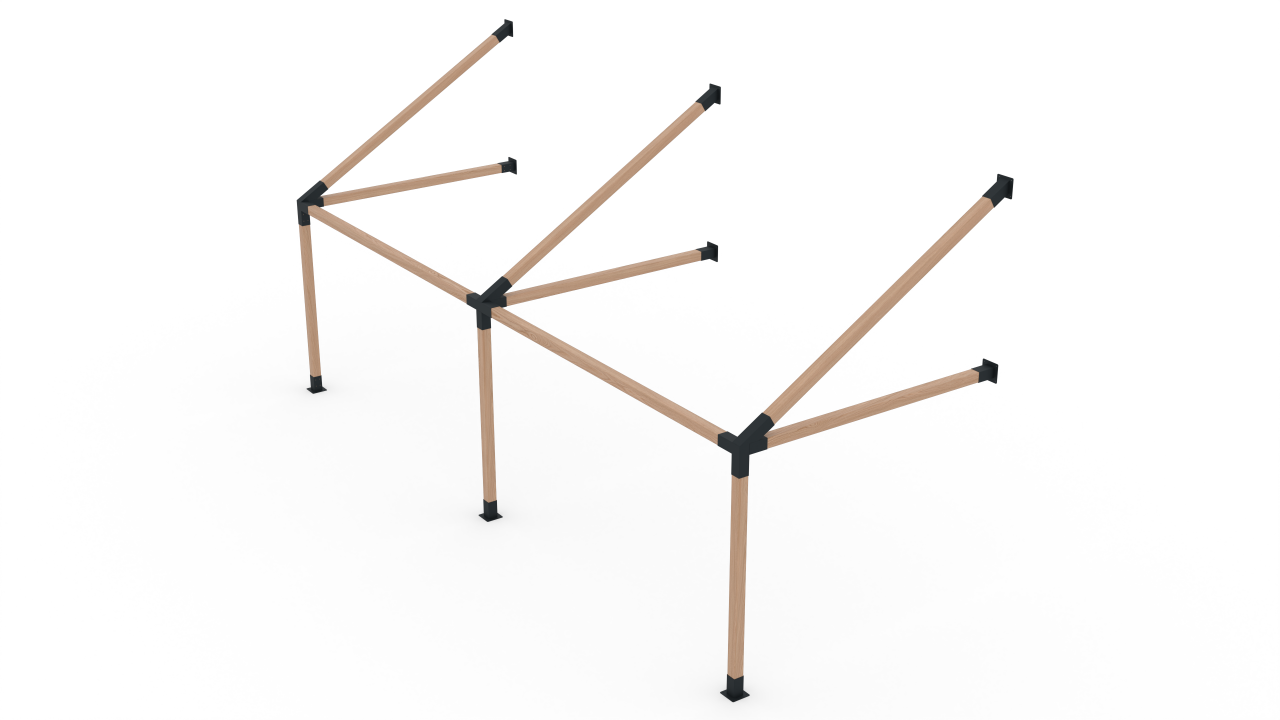 Kit Pergola cu Perete Dublu [4]