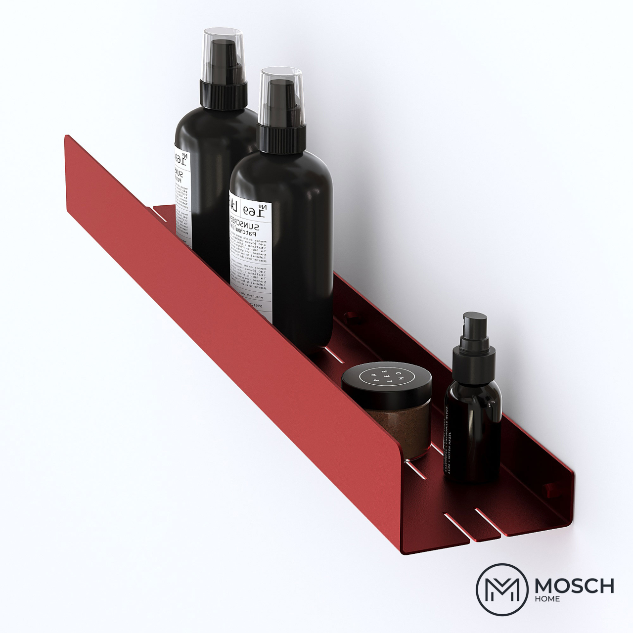 Ohio - Polita aluminiu 80 cm pentru baie cu laturi inegale [7]