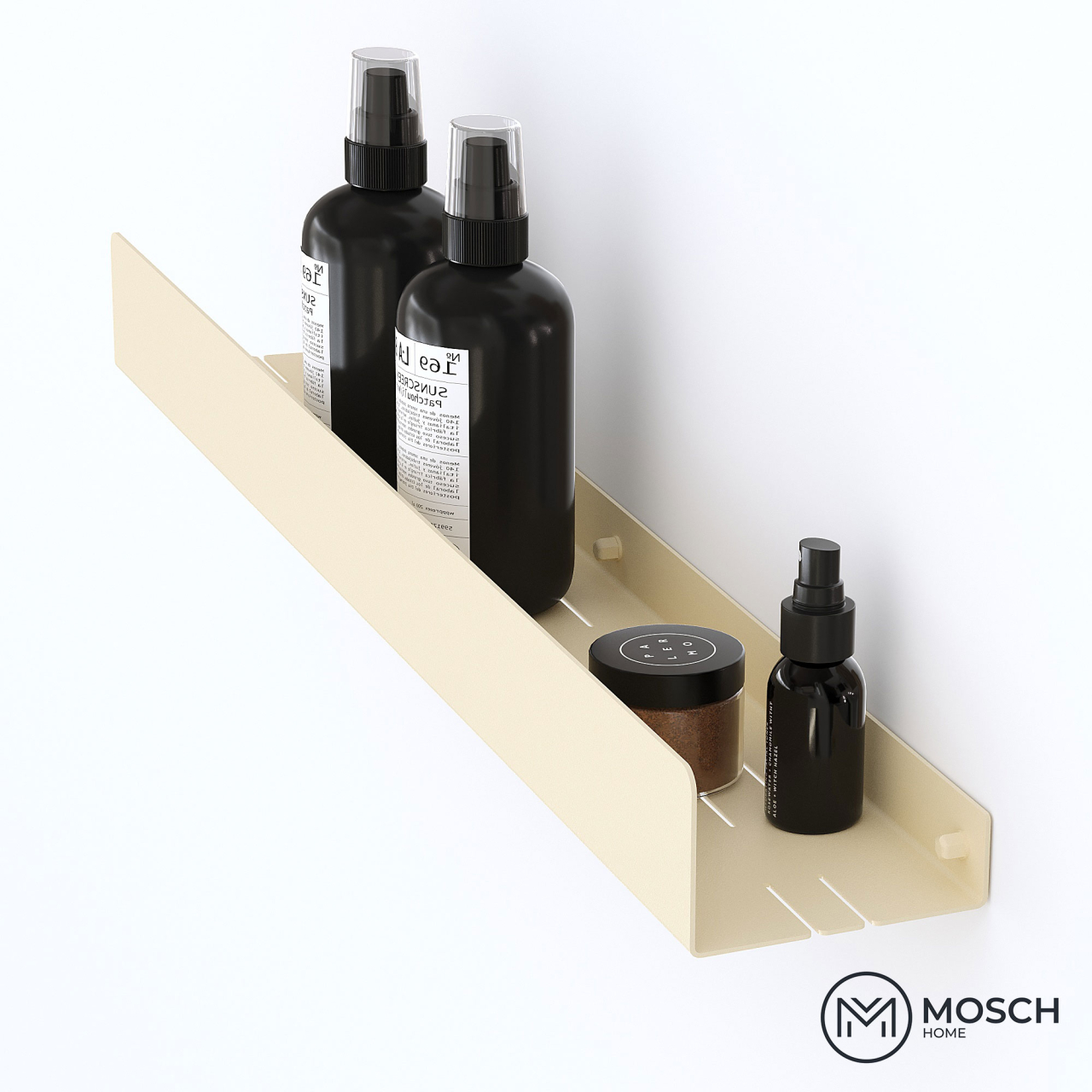 Ohio - Polita aluminiu 80 cm pentru baie cu laturi inegale [6]