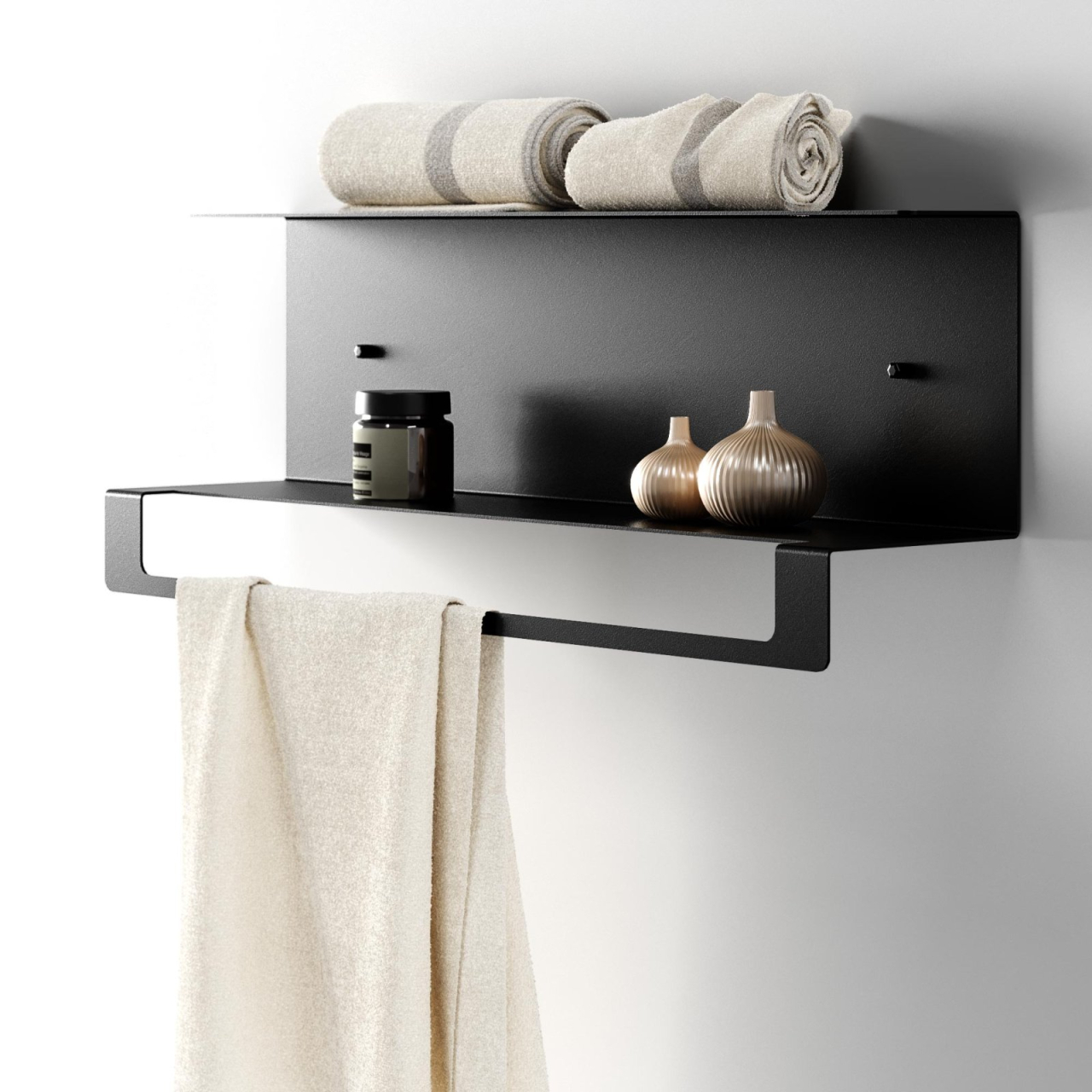 Osborne raft din aluminiu pentru prosoape - practic și elegant [6]