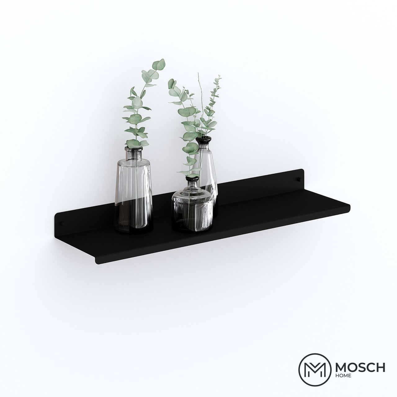 Oslo |Polita Aluminiu 80 cm lungime design indoit in fata [2]