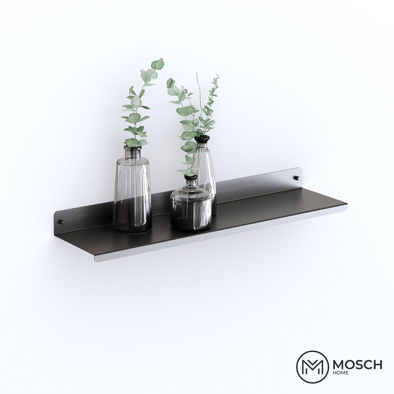 Oslo |Polita Aluminiu 80 cm lungime design indoit in fata [4]