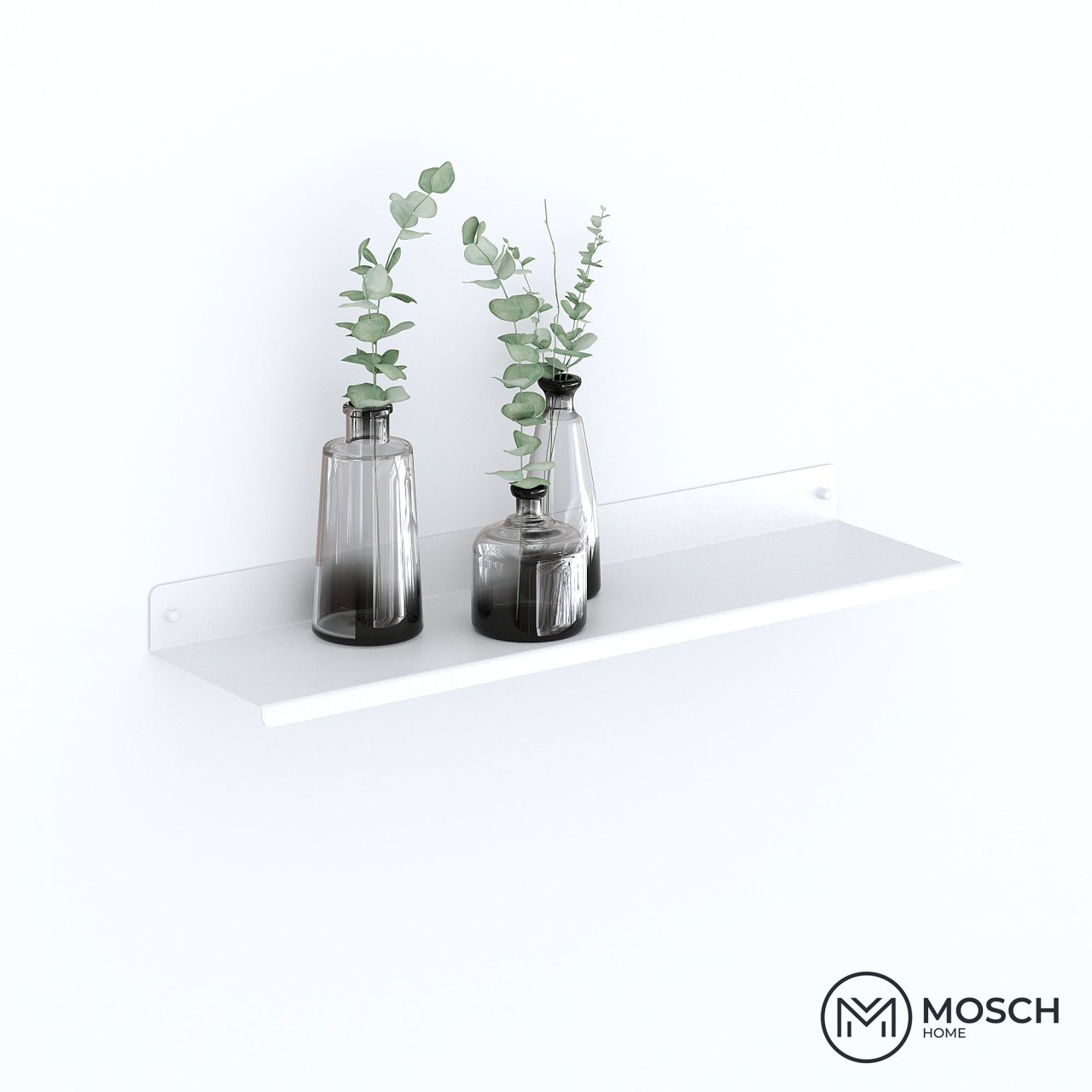 Oslo |Polita Aluminiu 80 cm lungime design indoit in fata [7]