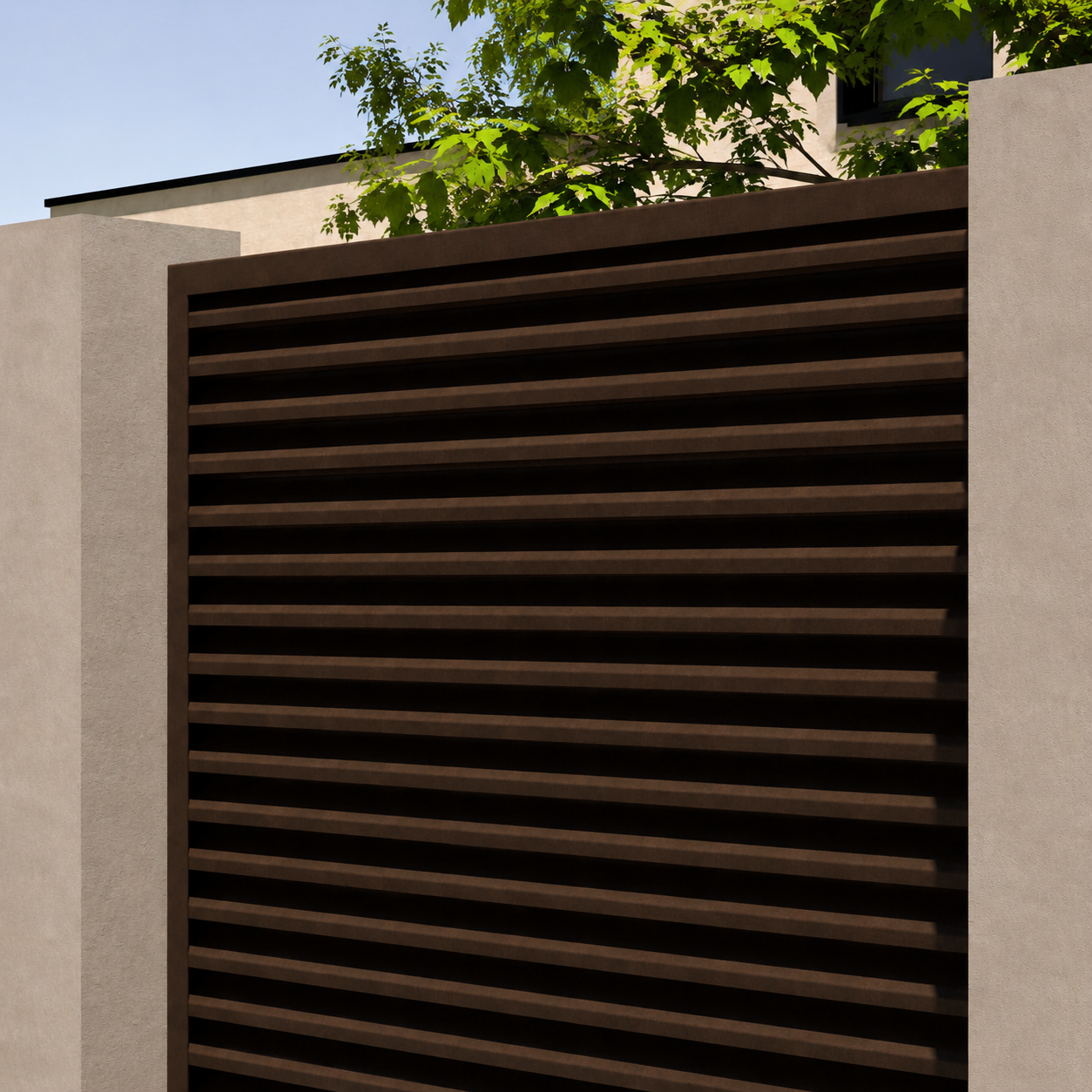 Panouri Gard Jaluzea Orizontale la Comandă din Aluminiu sau Oțel – Dimensiuni Personalizate, Design Modern și Durabil [3]