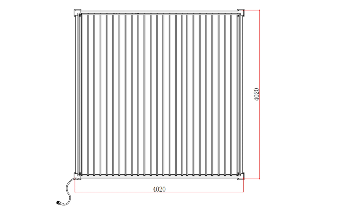 Deluxe 2.0 Bioclimatic Pergola, Aluminum, 4x4m, Warm White LED Lighting, Anthracite Grey [17]