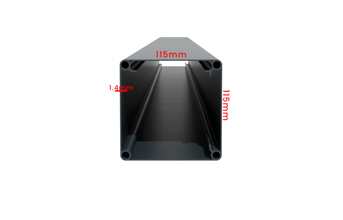Pergola Bioclimatica X 2.0, cu Prindere pe Casa, 3x4m, LED Lumina Calda, Gri Antracit [7]
