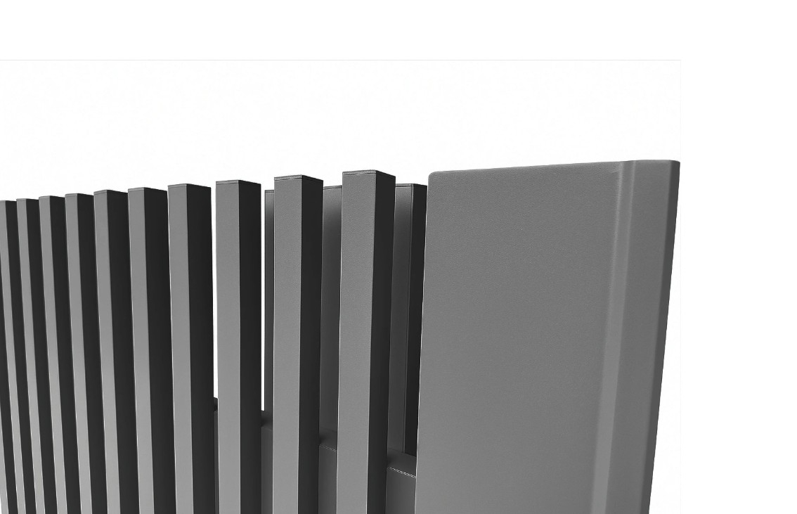 Double Swing Aluminum Driveway Gate, Supernova Model, Anthracite Grey – Virtuoso Signature Collection [11]