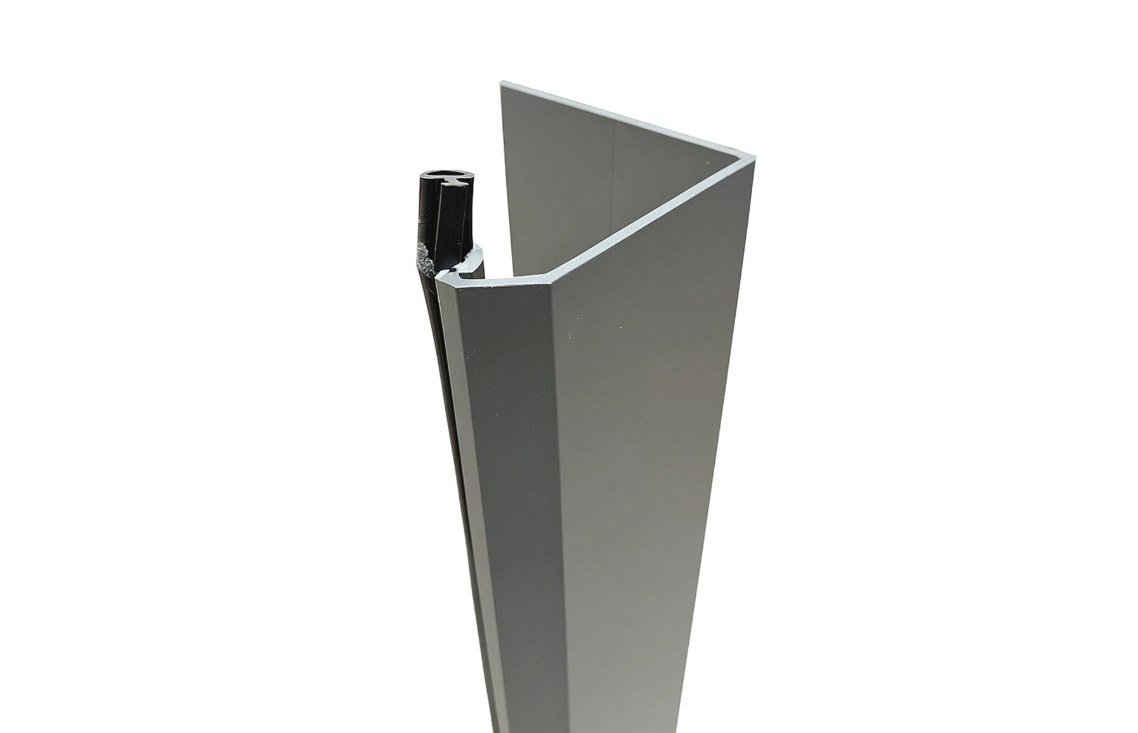 Poarta pietonala metalica din aluminiu , gri antracit, model Supernova, Virtuoso Signature Collection [11]