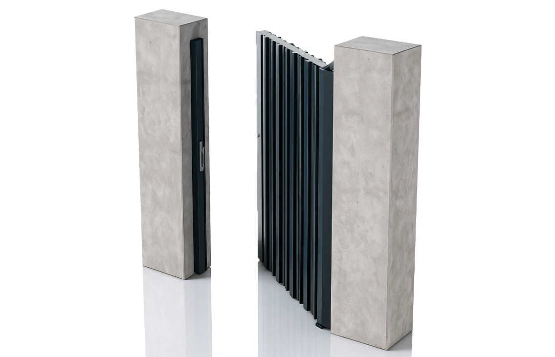 Poarta pietonala metalica din aluminiu, model Imperia, Virtuoso Signature Collection [3]
