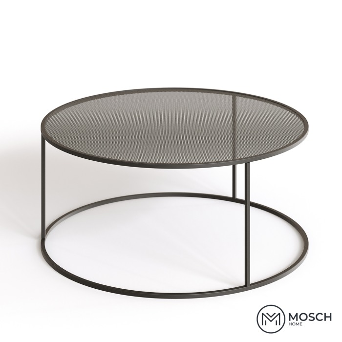 Masă de cafea rotundă metalică 1000x1000x450 mm - Multiple culori | Mosch Home [3]