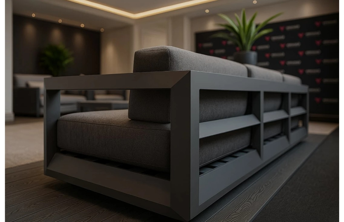Set mobilier premium din aluminiu, pentru terasa/gradina/balcon, model Dubai [14]