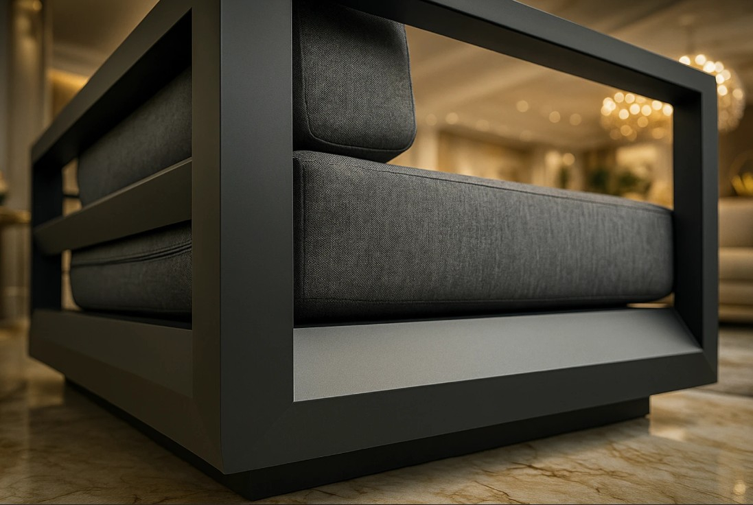 Set mobilier premium din aluminiu, pentru terasa/gradina/balcon, model Dubai [8]