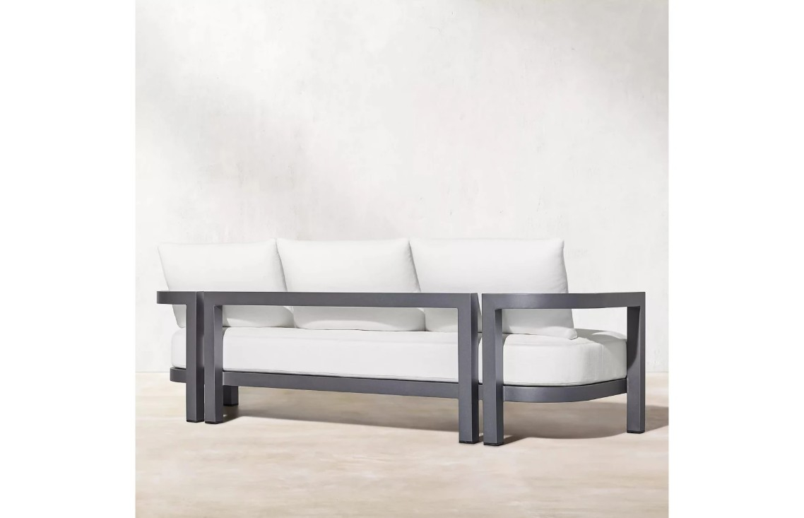 Set mobilier premium din aluminiu, pentru terasa/gradina/balcon, model Parma [9]