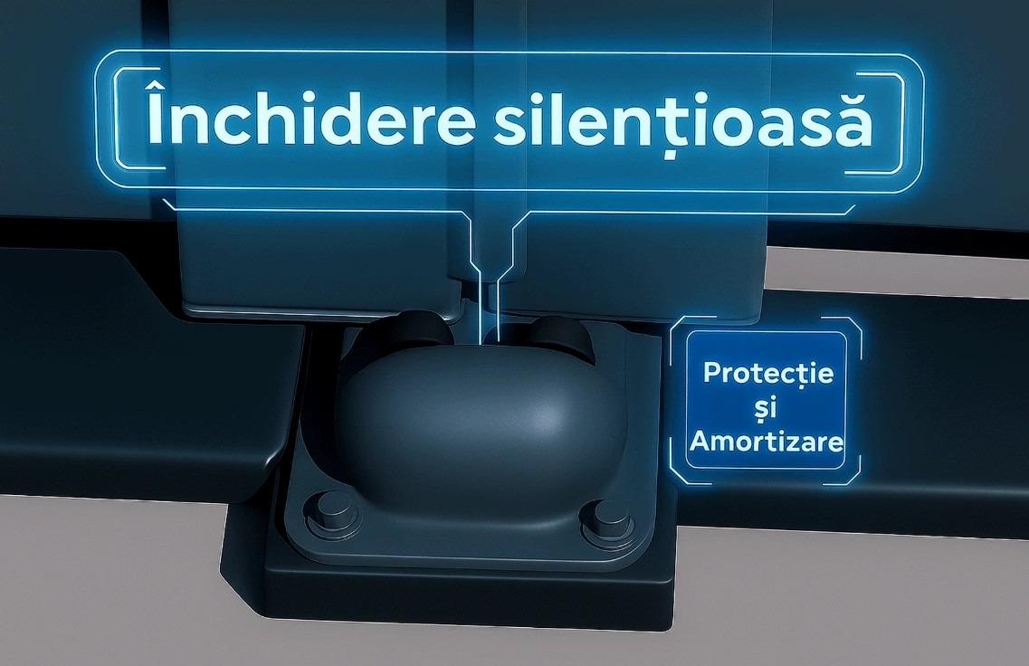Set porti metalice din aluminiu, gri antracit, model Jaluzea Suprem [12]