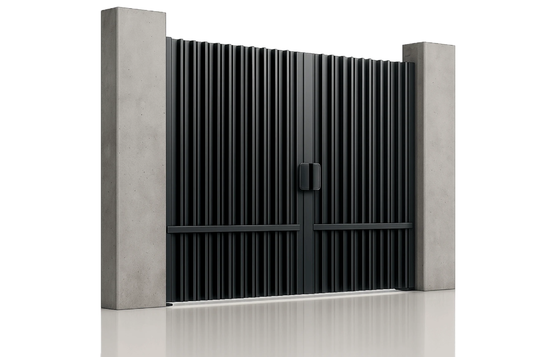 Aluminum Gate Set, Imperia Model, Anthracite Grey, Virtuoso Signature Collection [2]