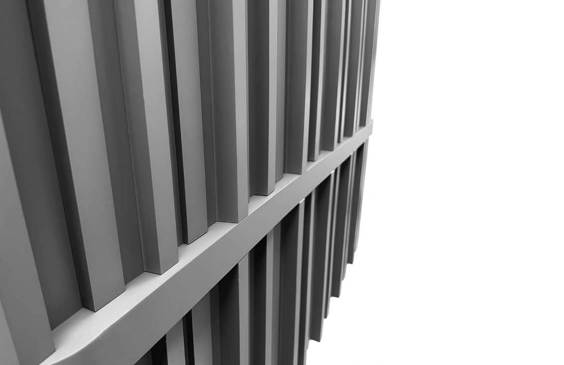 Aluminum Gate Set, Imperia Model, Anthracite Grey, Virtuoso Signature Collection [12]