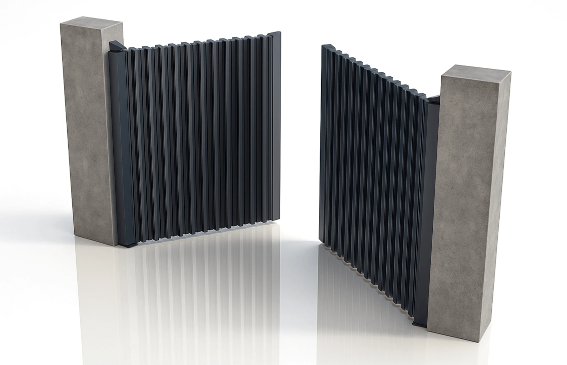 Aluminum Gate Set, Imperia Model, Anthracite Grey, Virtuoso Signature Collection [5]