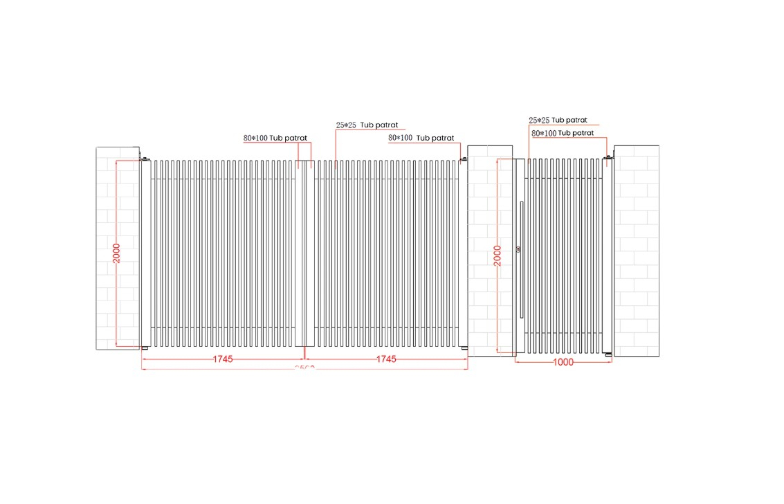 Supernova Aluminum Gate Set, Anthracite Grey – Virtuoso Signature Collection [17]
