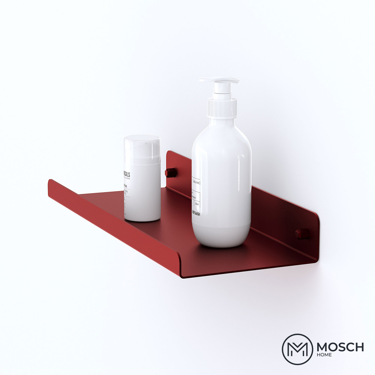 Stockholm - Polita aluminiu 40 cm pentru baie cu design elegant [6]