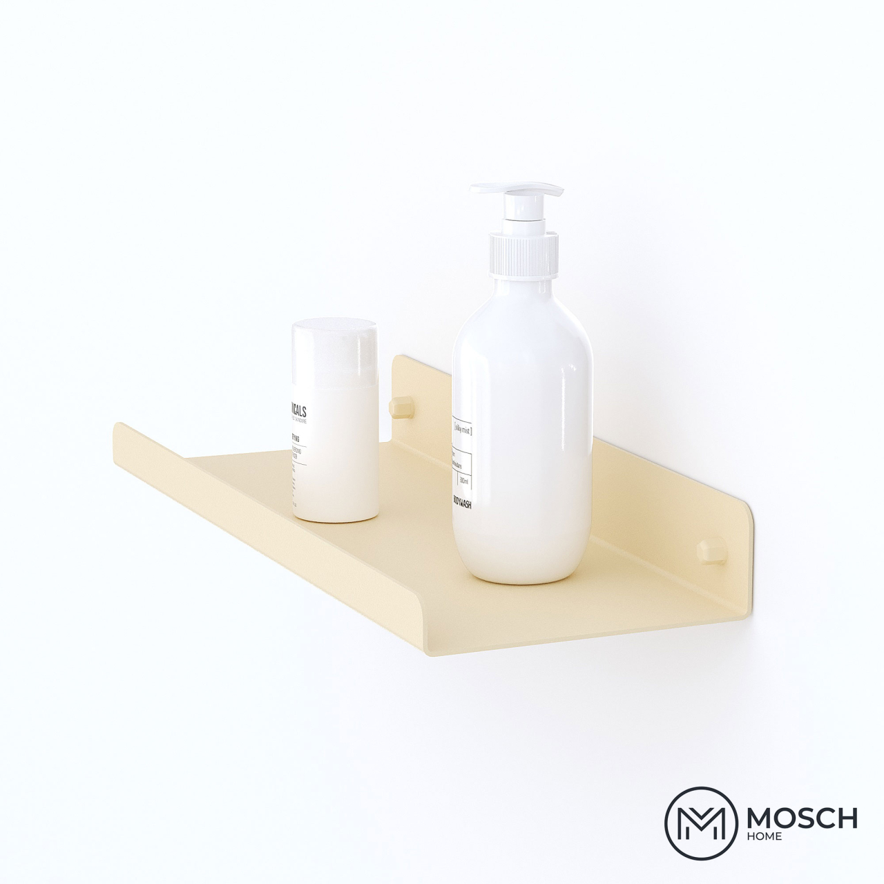 Stockholm - Polita aluminiu 40 cm pentru baie cu design elegant [5]