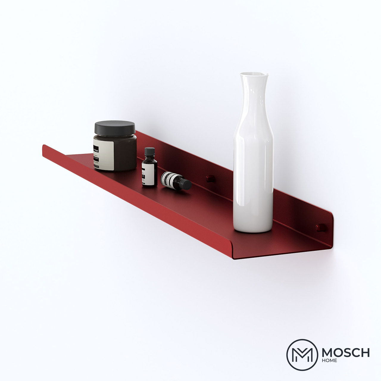 Stockholm - Polita aluminiu 80 cm pentru baie cu design elegant [6]