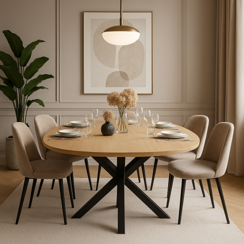 Accesorii - Picior metalic central masa LDM | 6 dimensiuni