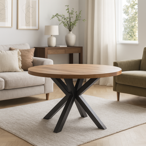 Picior metalic Centro - design compact pentru spații reduse cu piciorul metalic central, profil 70x70 mm [2]