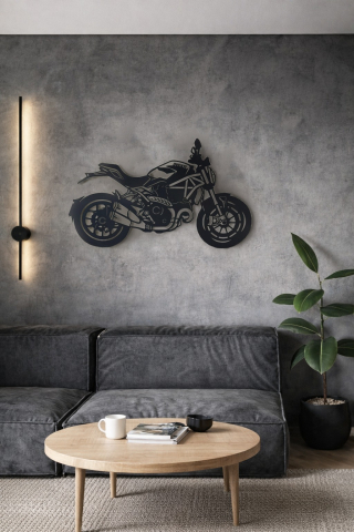 Accesorii - Ducati Monster 821 - panou decorativ din oțel