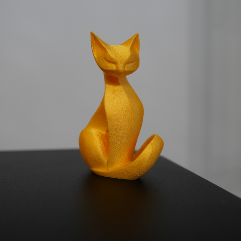 3D Printing - 3D Printed Decorative Cat