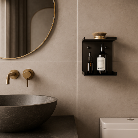 Accesorii Baie - Glasgow suport aluminiu pentru săpun - design minimalist