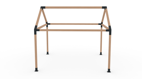 Pergola Kit 430 - Metal Connectors for Pergola Without Roof | 100x100mm Steel tube [1]