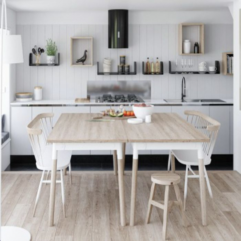 Colectia Loki - Raft elegant din aluminiu pentru bucătărie - Loki