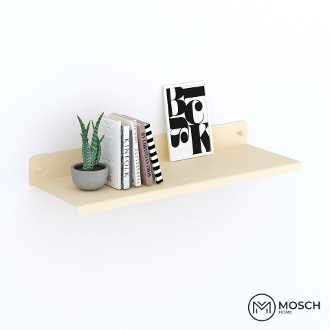Raft metalic realizat din aluminiu pentru decoratiuni 60 cm lungime design indoit in fata [3]