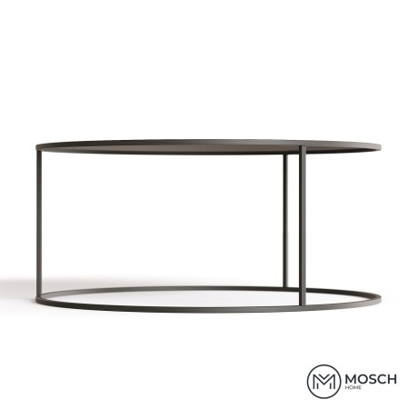 Masă de cafea rotundă metalică 1000x1000x450 mm - Multiple culori | Mosch Home [3]