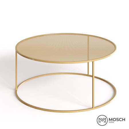 Mese de cafea rotunde - Masă de cafea rotundă metalică 1000x1000x450 mm - Multiple culori | Mosch Home