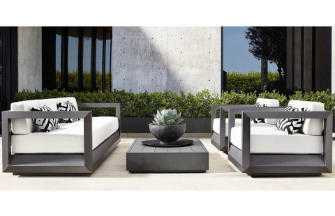 Grădina în Detaliu - Set mobilier premium din aluminiu, pentru terasa/gradina/balcon, model Dubai
