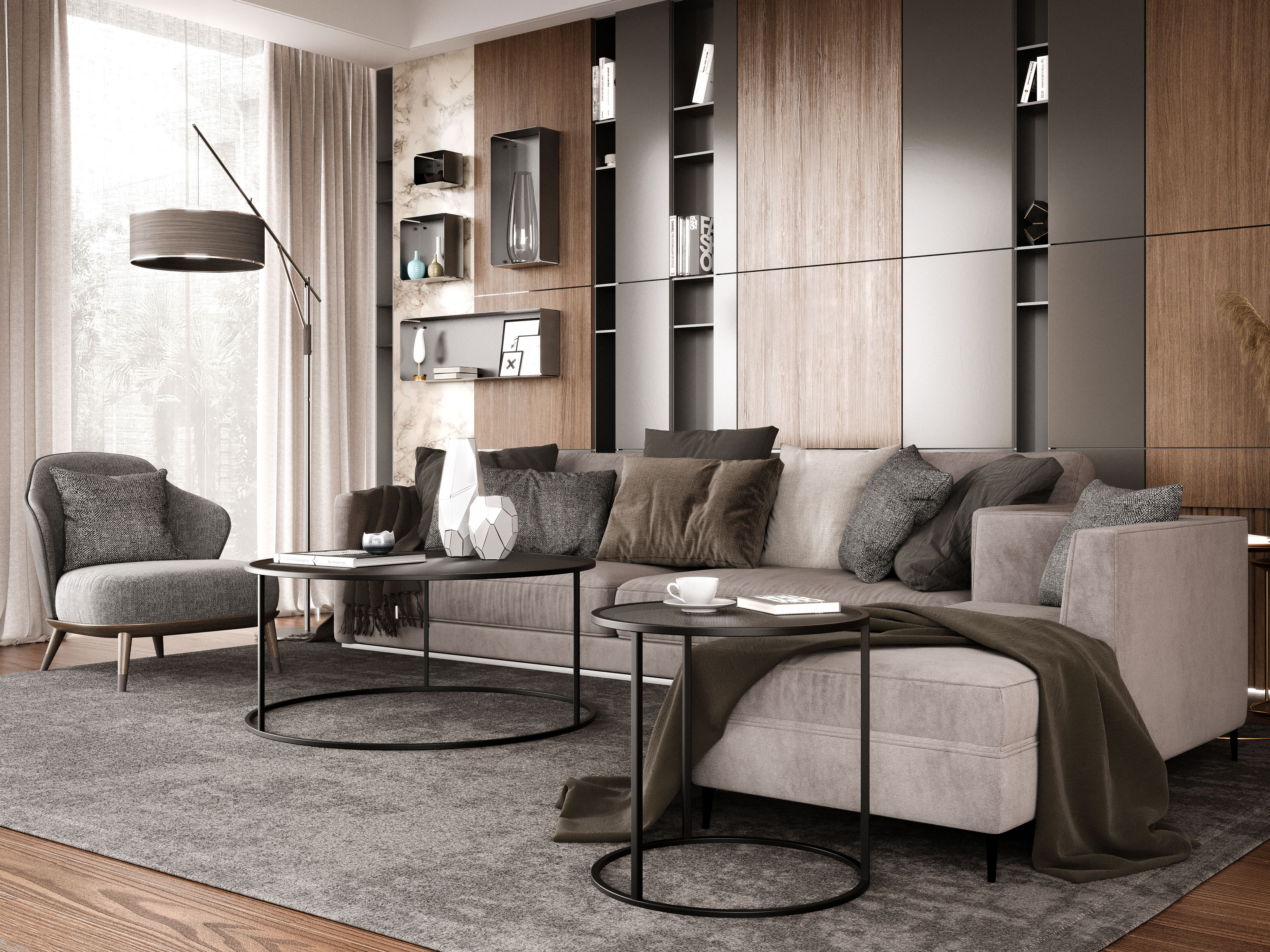 The Elegance and Functionality of Metal Coffee Tables