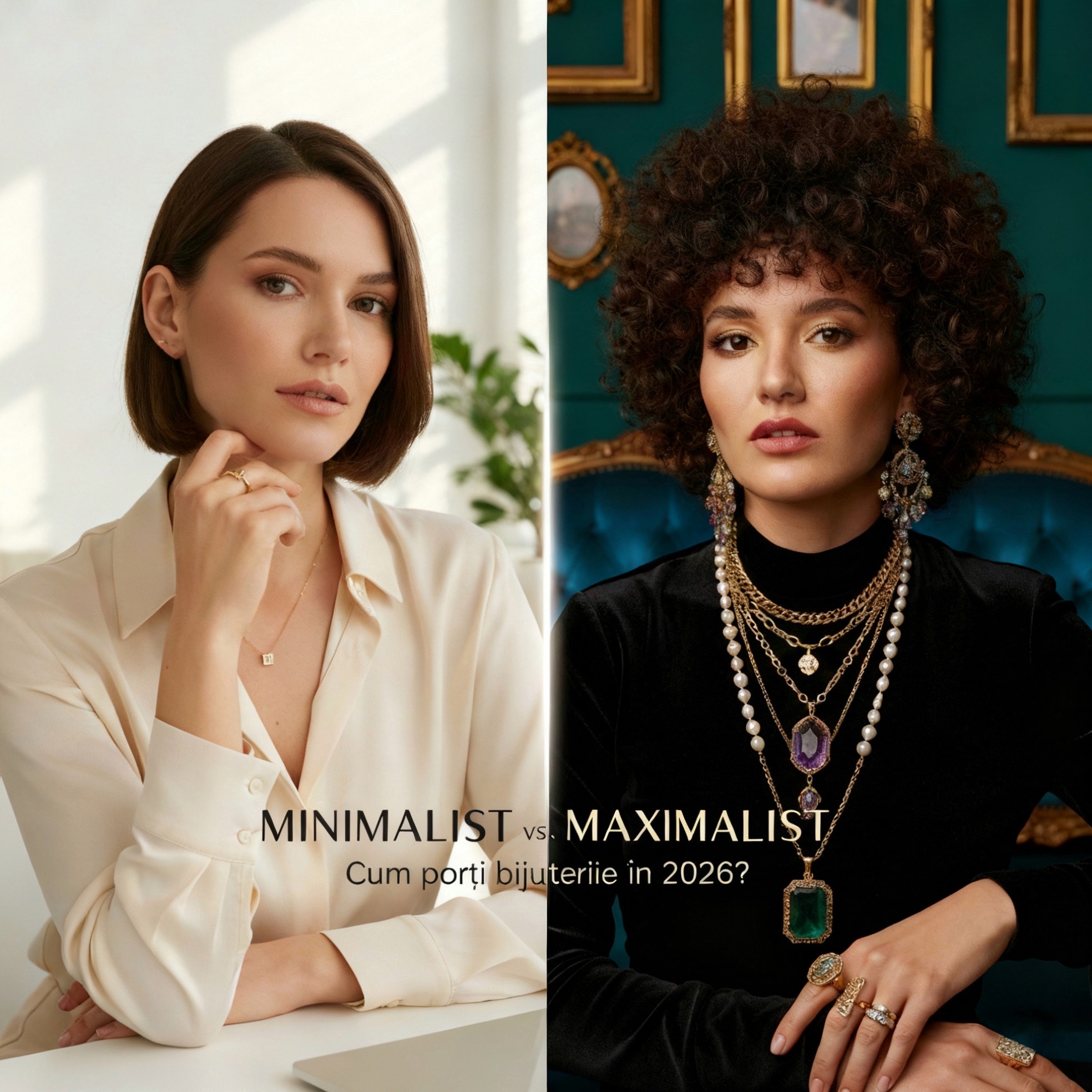 Minimalist vs. Maximalist: Cum porți bijuteriile în 2026?