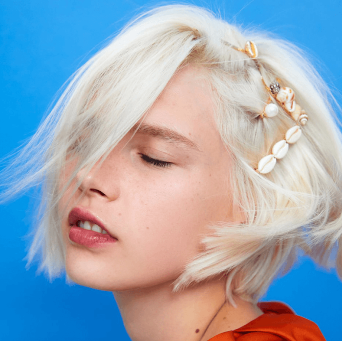 Agrafe par scoici si perle SET [3]