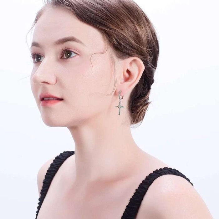 Cercei cruce creole mici Ayana [2]