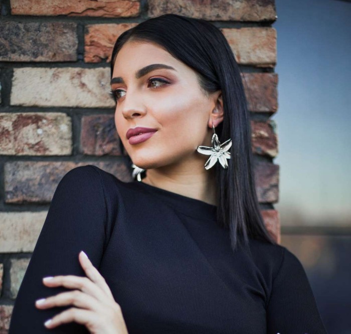 Cercei floare Amina S [2]